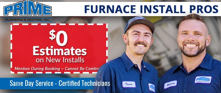 morrison Furnace Install Prime Plumbing & Heating inc.
